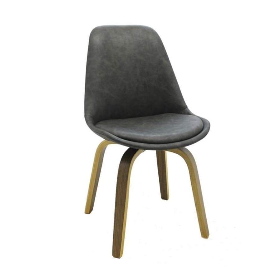 Cadeira cinza escuro