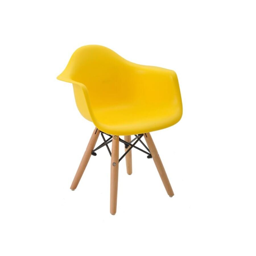 Cadeira infantil amarela
