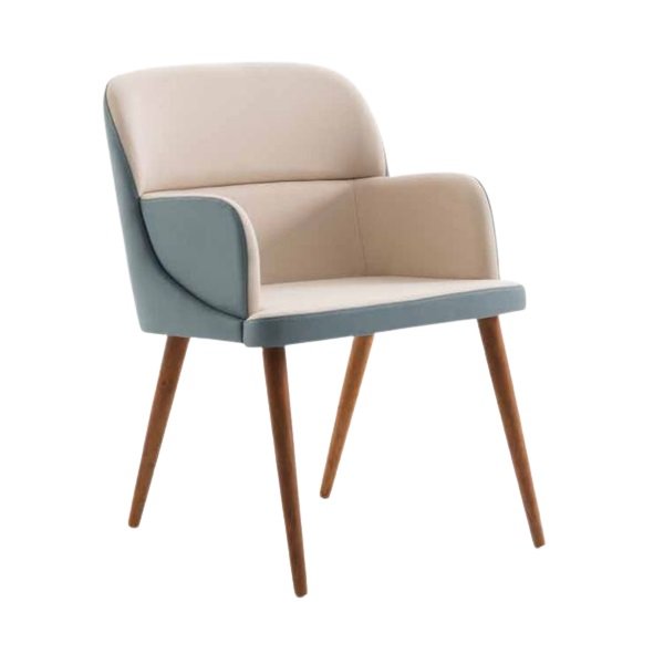 SD-020-04 Poltrona Base Madeira